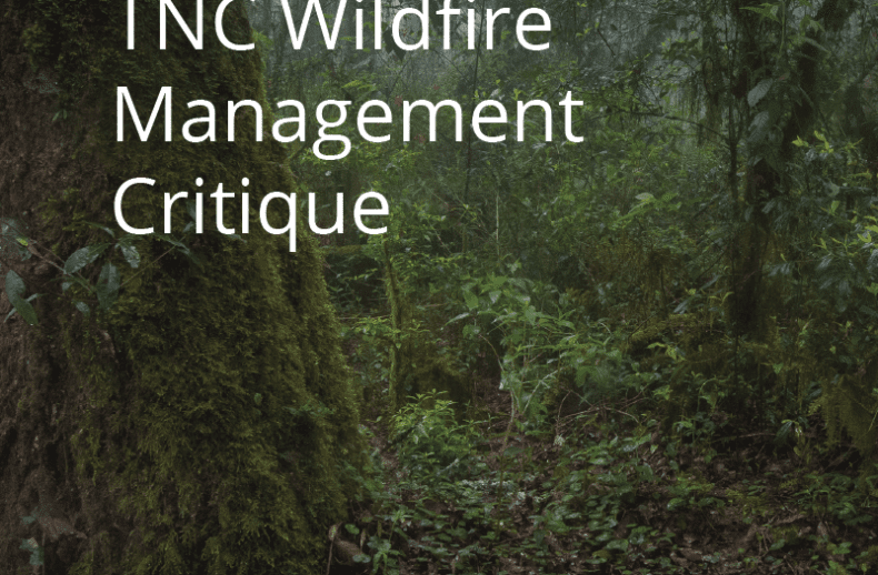 TNC-Wildfire-Management-Critique